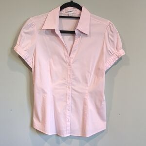 Express Light Pink Button-Down Shirt